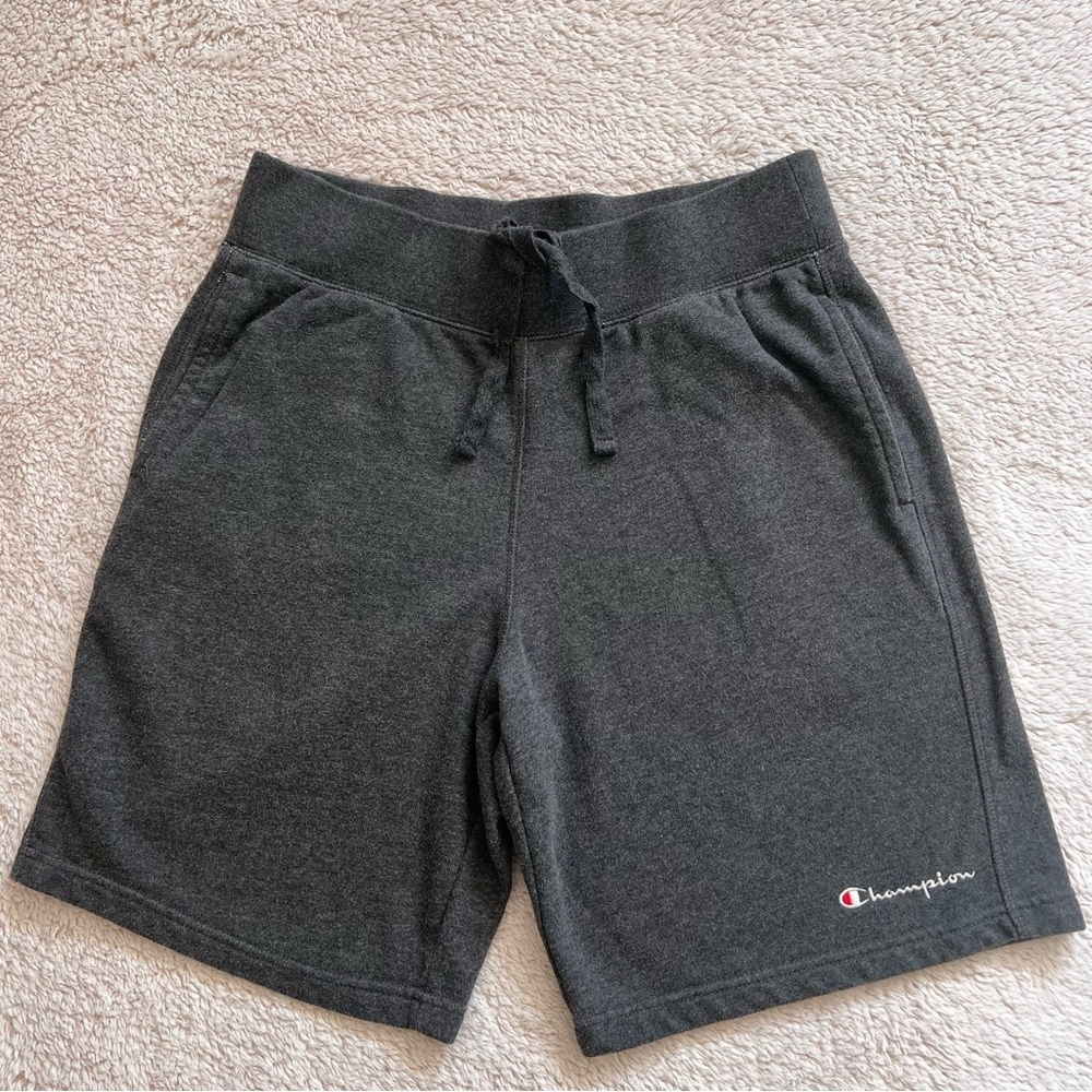 Champion Men’s High Waist Sweat Shorts Dark Grey Size Medium
